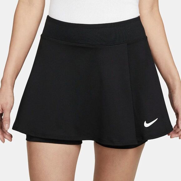 NikeCourt Dri-FIT Victory Women's Flouncy Skirt - Small Tall - Picture 2 of 6